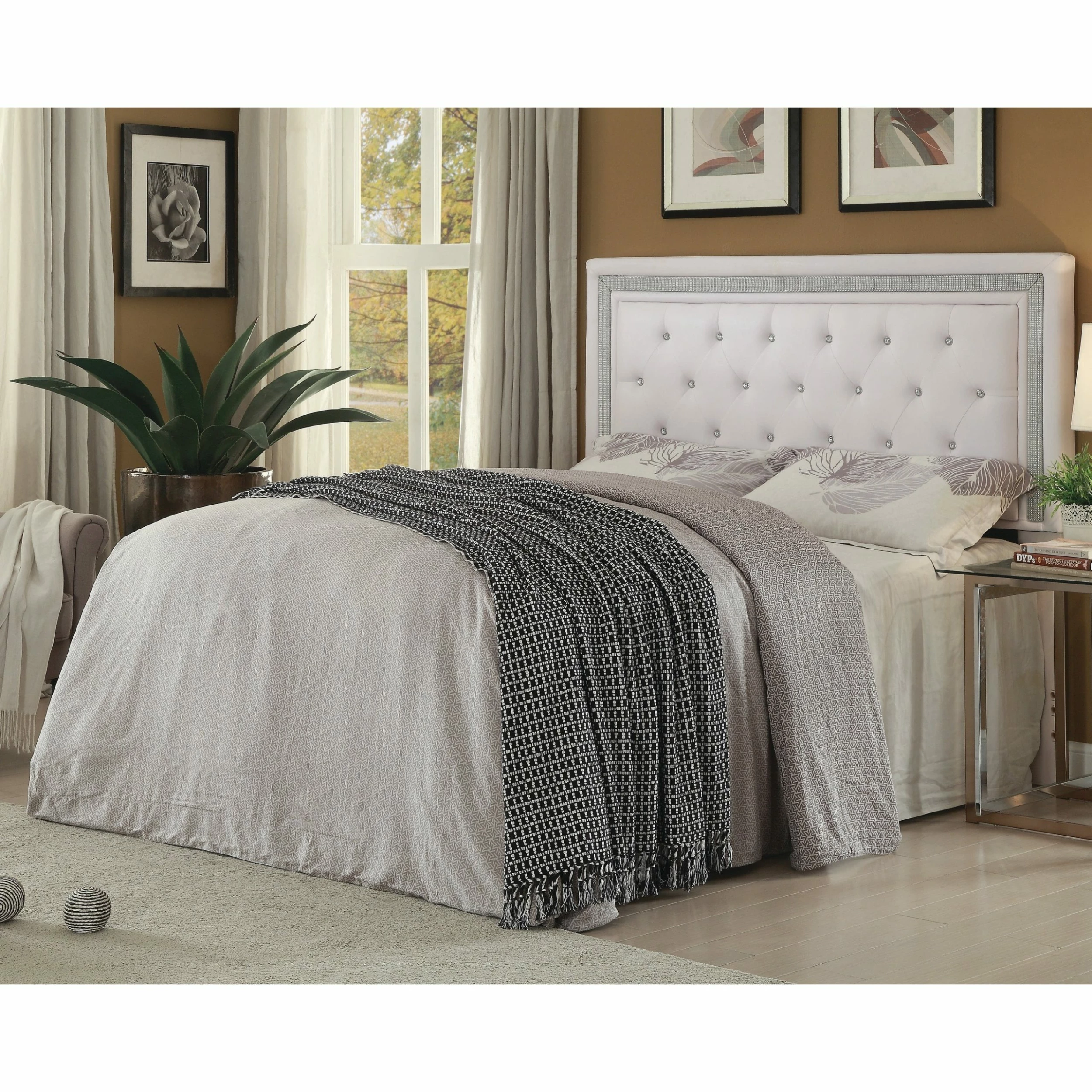 Flash Sale โ๏ธ Coaster Andenne Contemporary Faux Leather Upholstered Headboard ๐คฉ 2 Flash Sale โ๏ธ Coaster Andenne Contemporary Faux Leather Upholstered Headboard ๐คฉ - Image 2