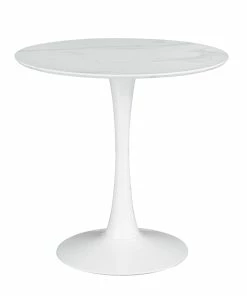 Discount 🧨 Coaster Arkell White 30-inch White Round Dining Table 🌟
