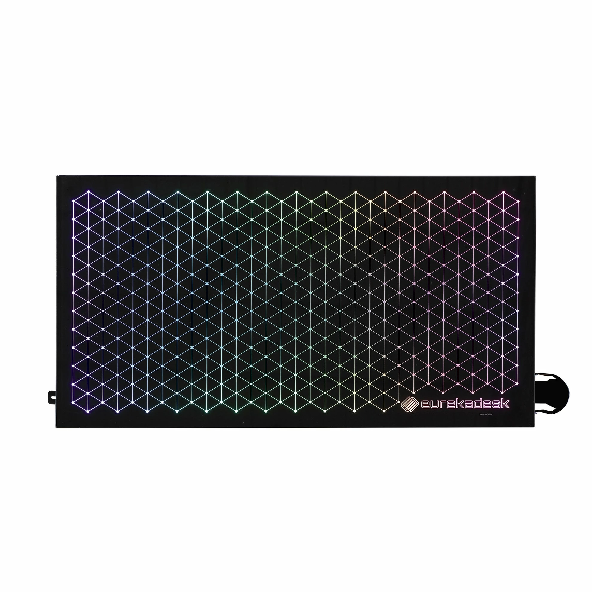 Best Sale ⌛ Coaster Avoca Black Tempered Glass Top Gaming Desk ✔️ - Image 3