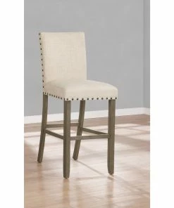 Wholesale 🛒 Coaster Beige And Brown Upholstered Bar Stools (Set Of 2) 😉