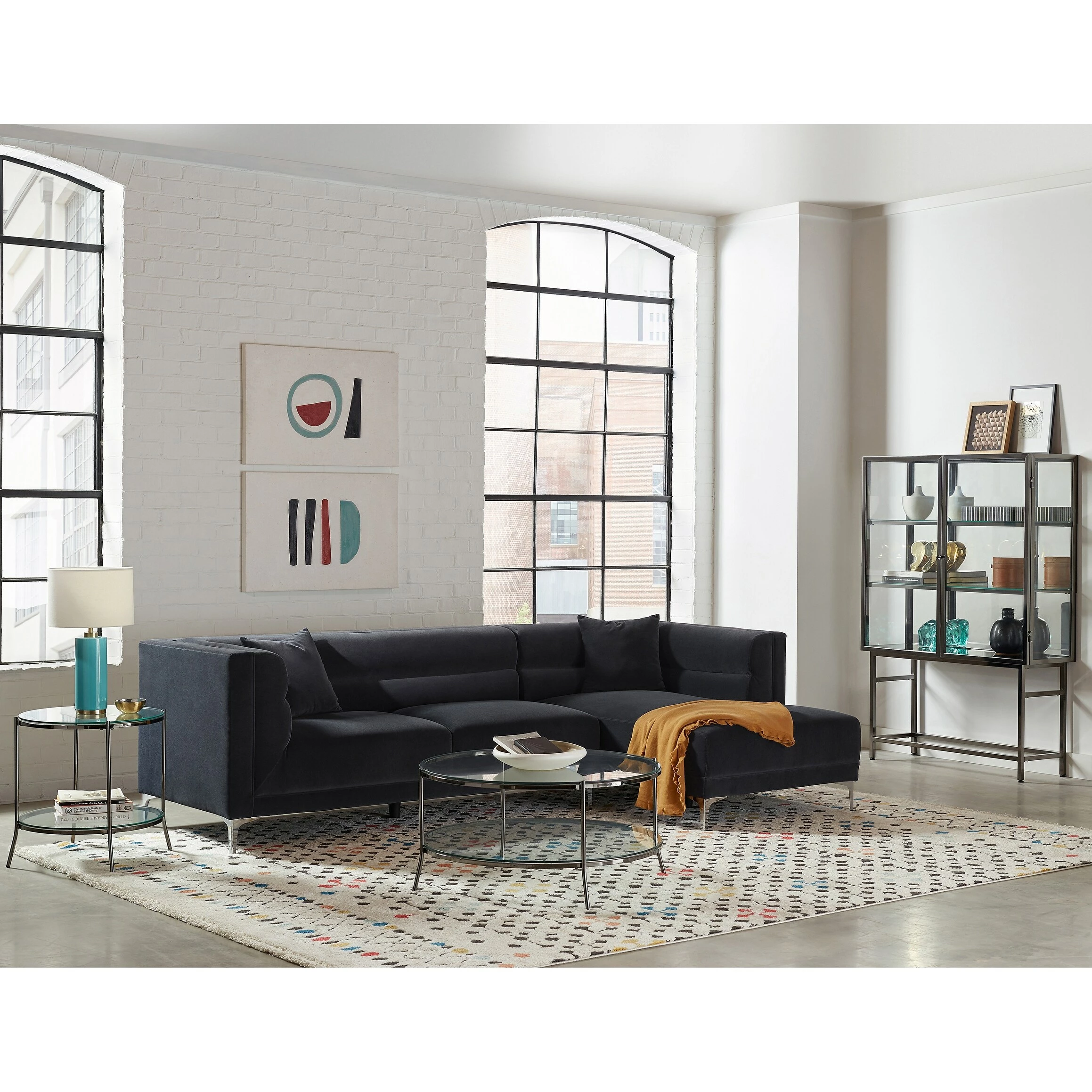 Coupon ๐ Coaster Black Nickel And Clear Glass Top Round Coffee Table ๐ฏ - Image 4