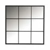 Flash Sale ✨ Coaster Black Square Window Pane Wall Mirror 🤩