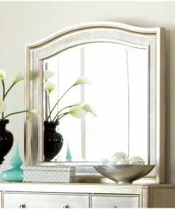 Deals 🥰 Coaster Bling Game 👗 Dresser Mirror With Arched Top - 46" X 2" X 40" 😍