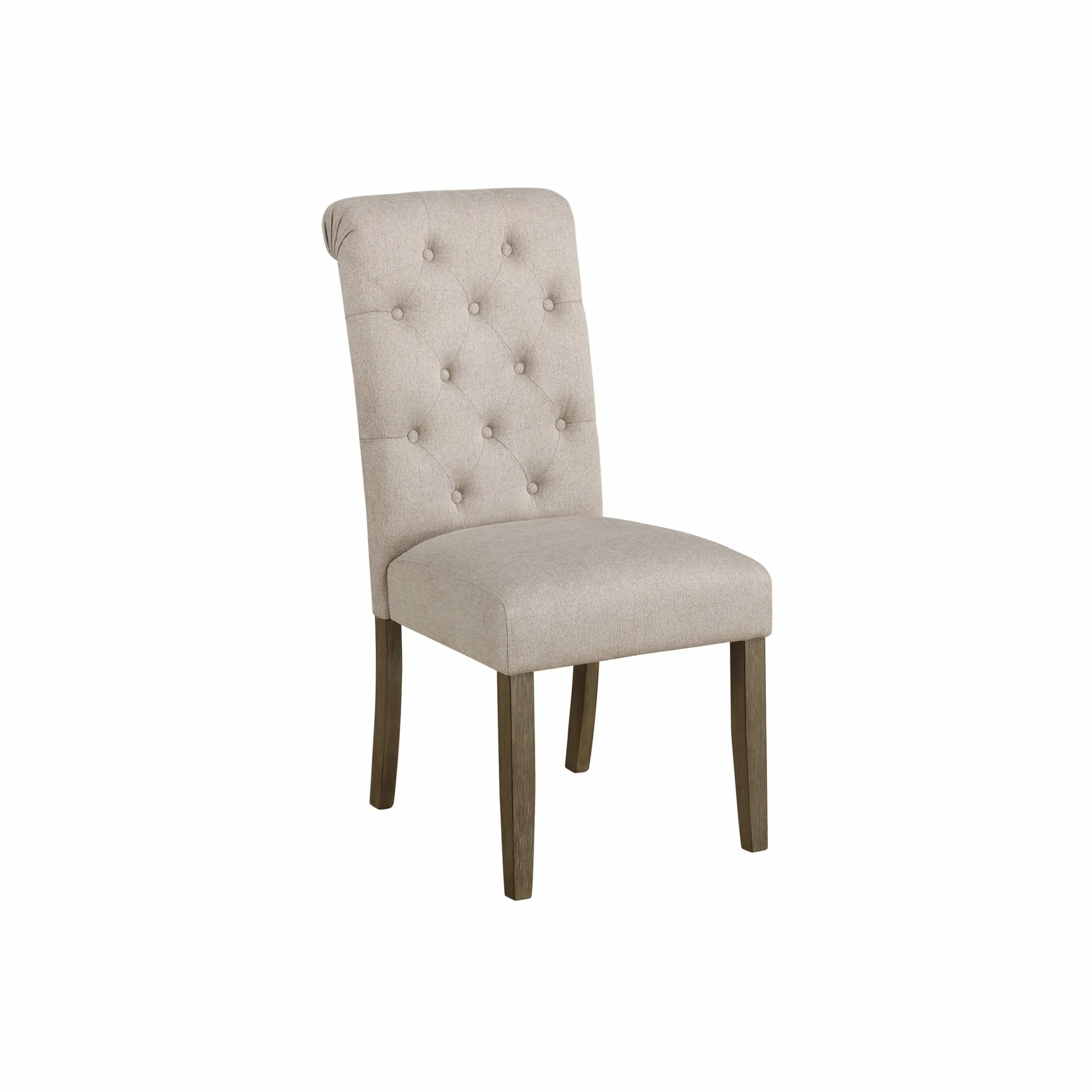 New ๐ Coaster Calandra Tufted Back Side Chairs (Set Of 2) Beige ๐ - Image 7