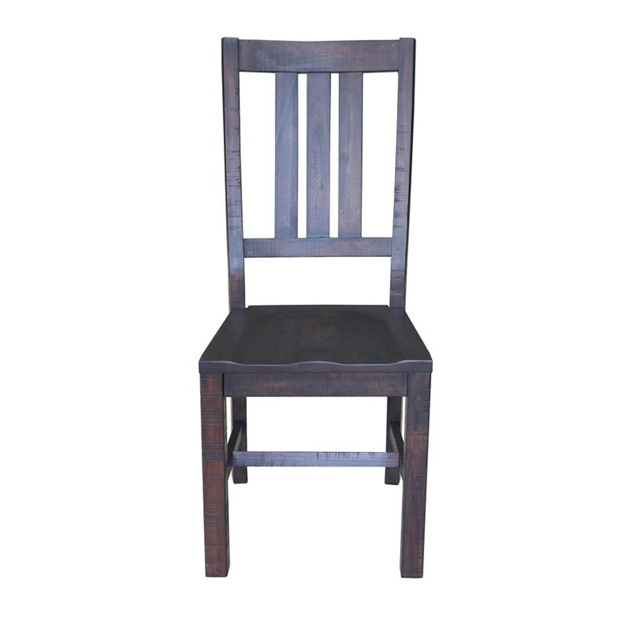 Cheap ๐ฅ Coaster Calandra Vintage Java Slat Back Side Chairs (Set Of 2) โ๏ธ - Image 2