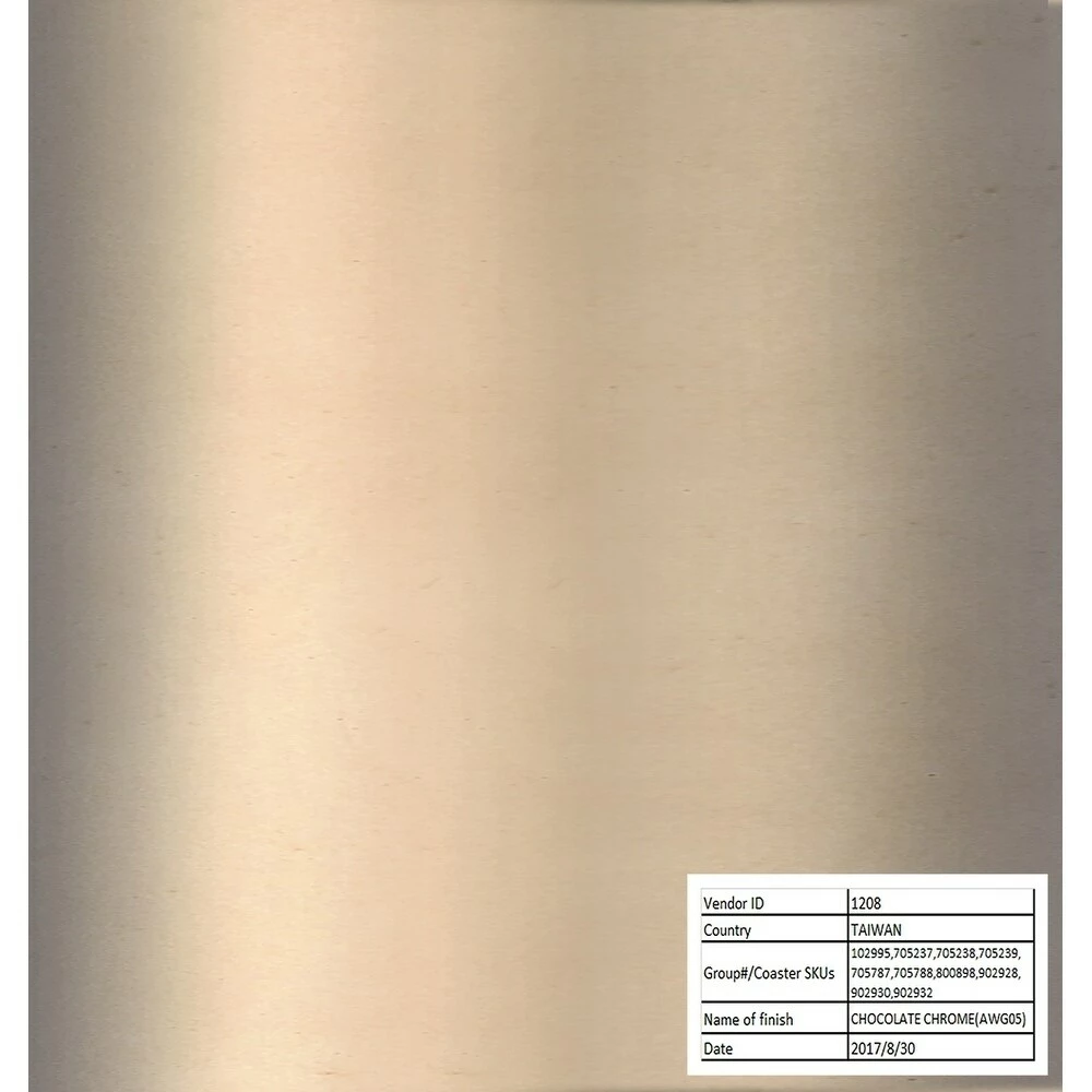 Brand new ๐ Coaster Calantha Modern Chocolate Chrome Sofa Table - 47.25" X 15.75" X 30" โ๏ธ - Image 6