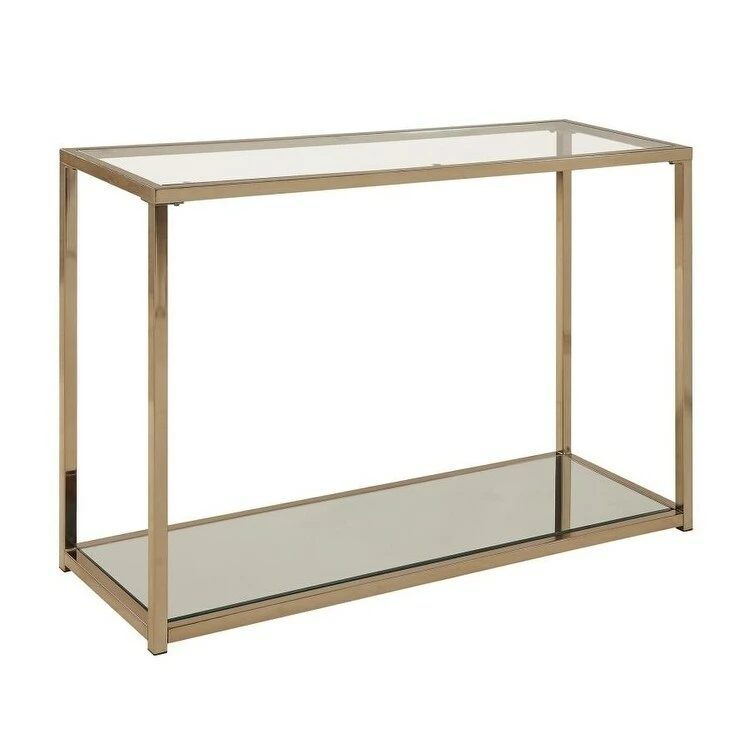 Brand new ๐ Coaster Calantha Modern Chocolate Chrome Sofa Table - 47.25" X 15.75" X 30" โ๏ธ - Image 3
