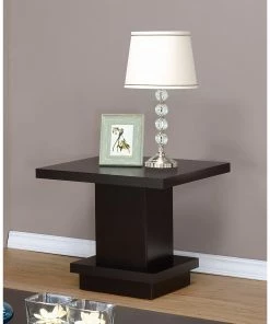 Cheapest ๐ฏ Coaster Cappuccino Wood Top Side Table โ