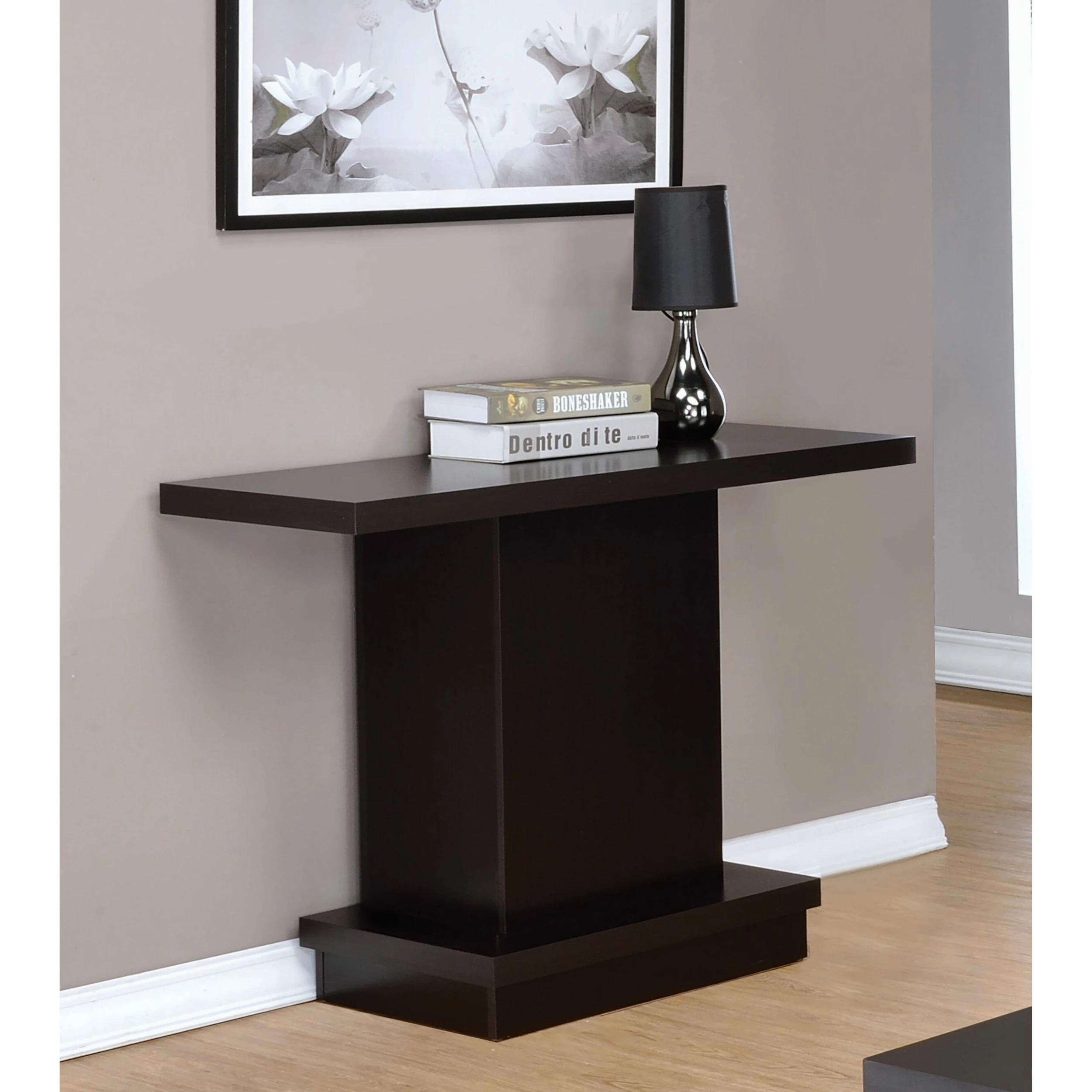 Best Sale 😍 Coaster Cappuccino Wood Top Sofa Table 🔥 1 Best Sale 😍 Coaster Cappuccino Wood Top Sofa Table 🔥