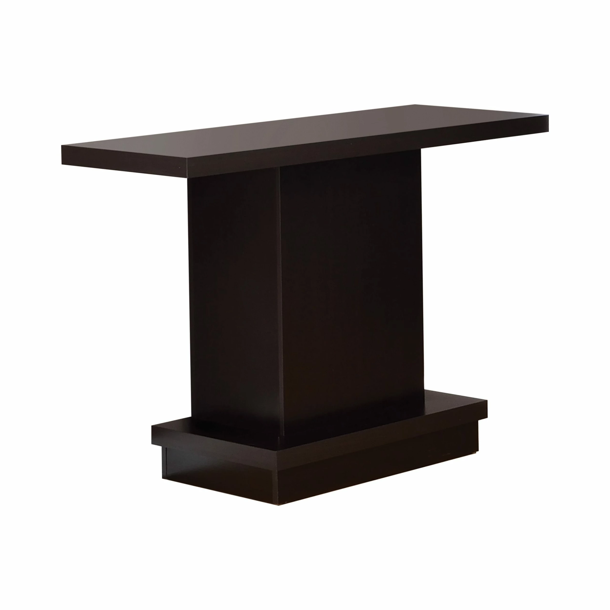 Best Sale 😍 Coaster Cappuccino Wood Top Sofa Table 🔥 2 Best Sale 😍 Coaster Cappuccino Wood Top Sofa Table 🔥 - Image 2