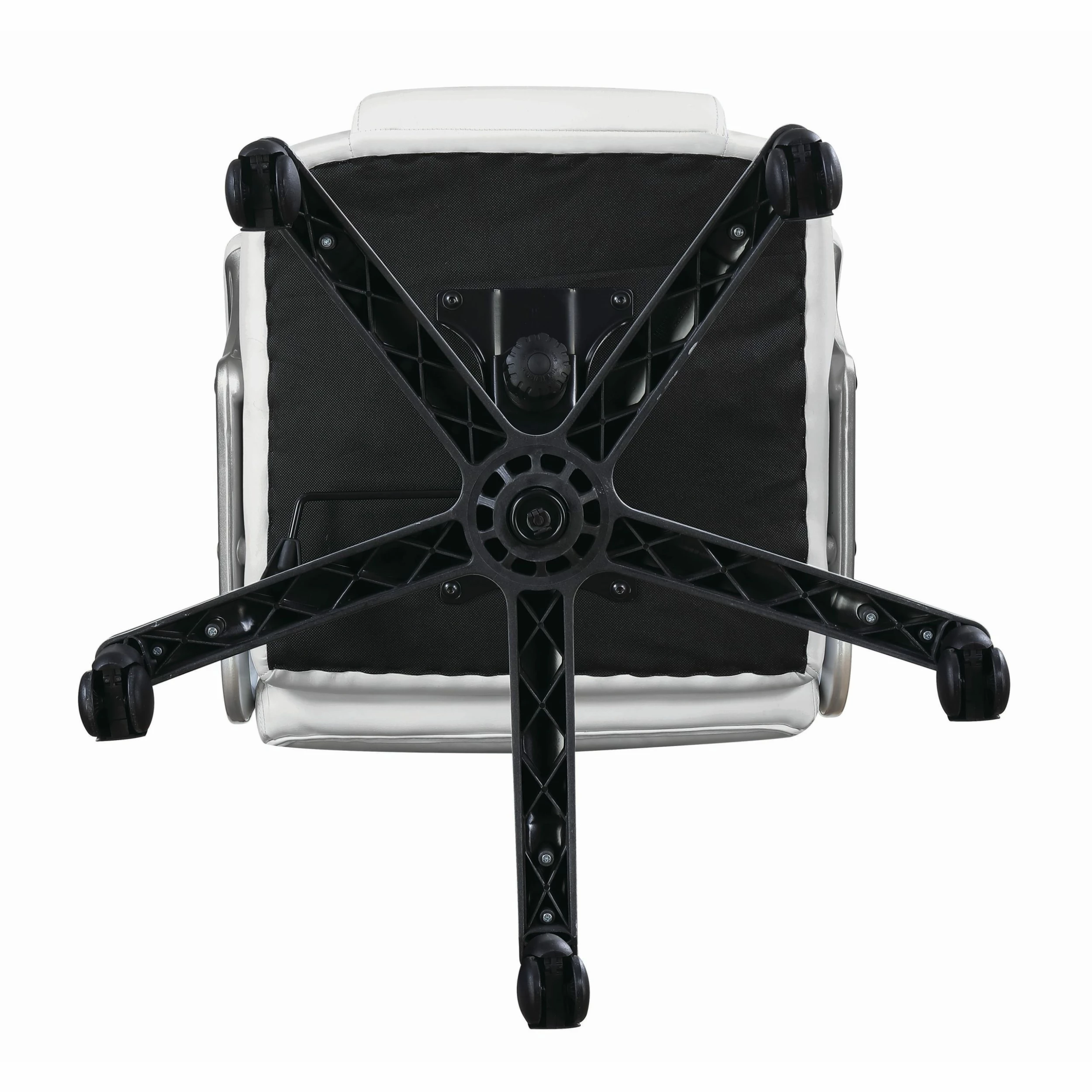 Best Pirce โค๏ธ Coaster Casual White Faux Leather Office Chair - 26" X 28.75" X 43" ๐ - Image 7