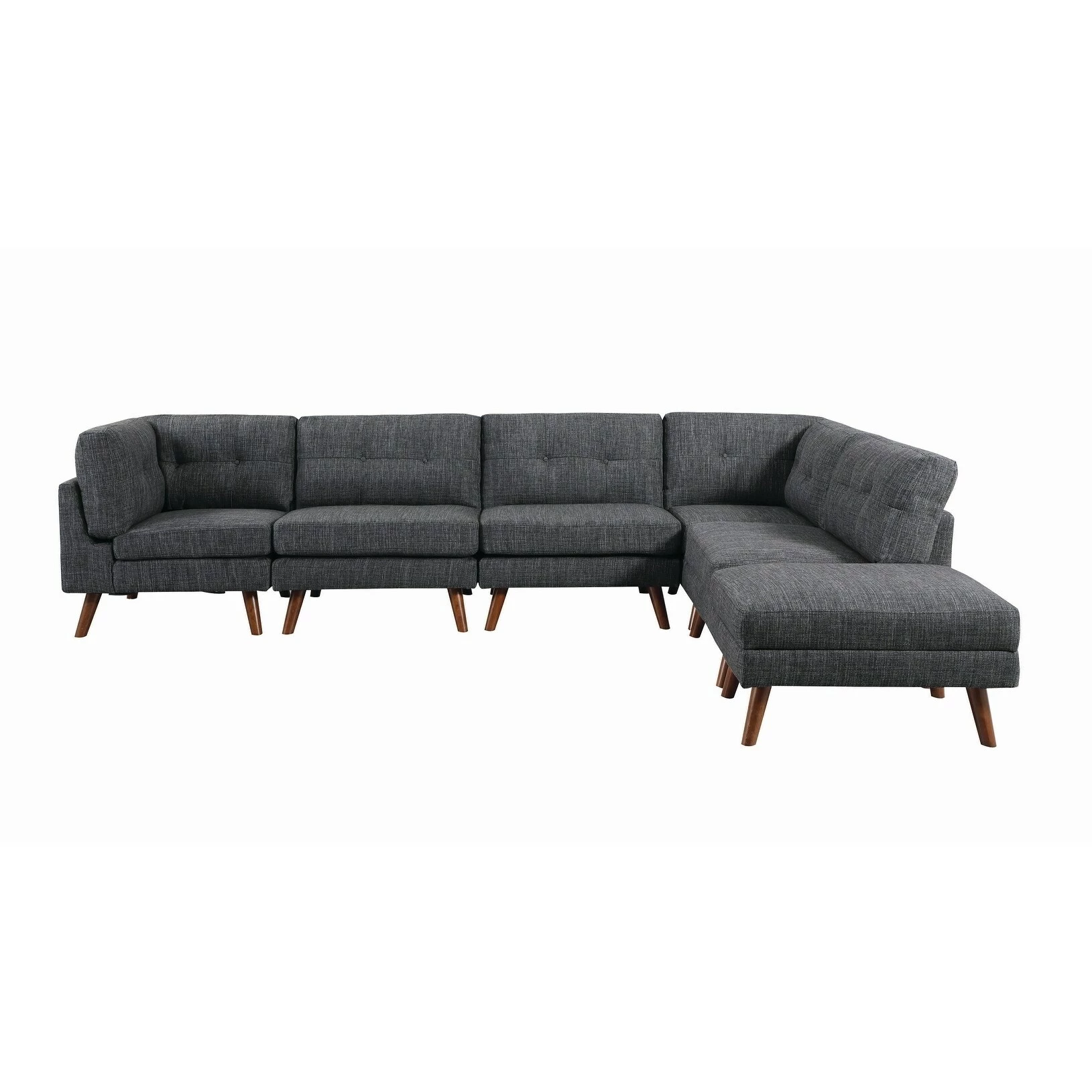 Top 10 🥰 Coaster Churchill Dark Grey Rectangular Ottoman 🎁 2 Top 10 🥰 Coaster Churchill Dark Grey Rectangular Ottoman 🎁 - Image 2