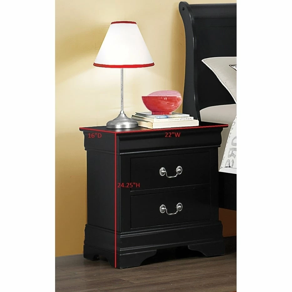 Flash Sale ๐ Coaster Company Black Nightstand ๐ฏ - Image 2