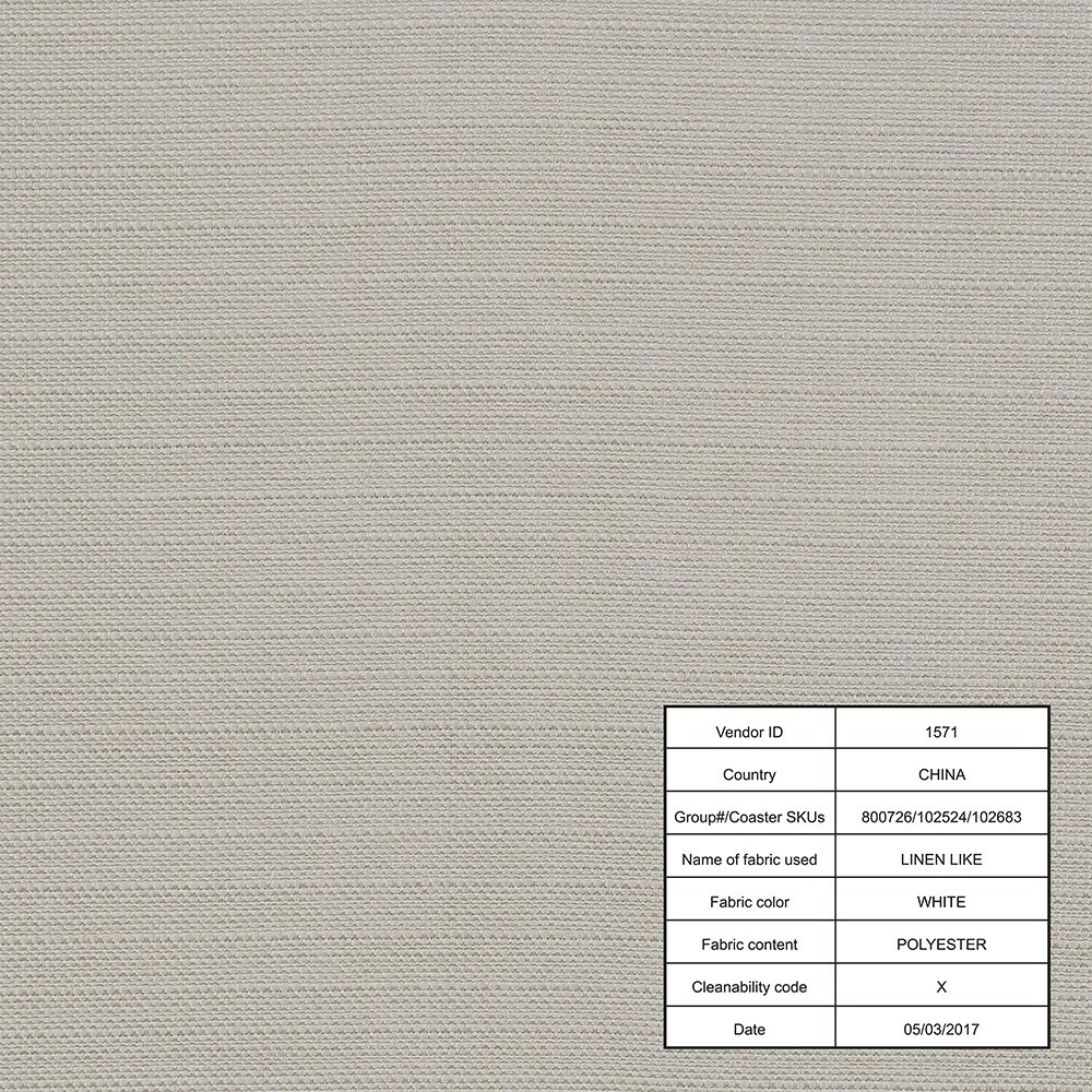 Best deal 🔔 Coaster Company Cream/Chrome Office Chair 🤩 - Image 3