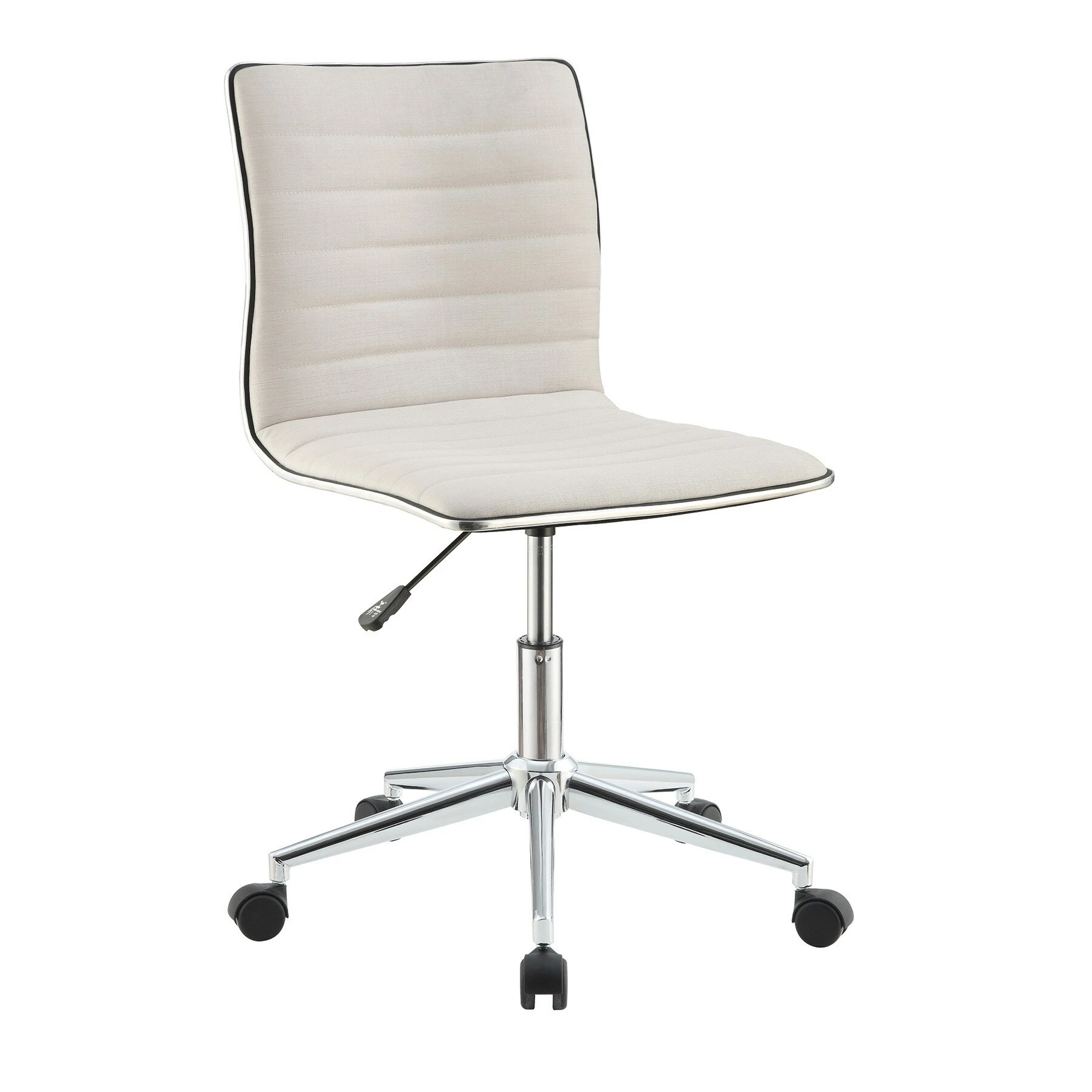 Best deal 🔔 Coaster Company Cream/Chrome Office Chair 🤩 - Image 2