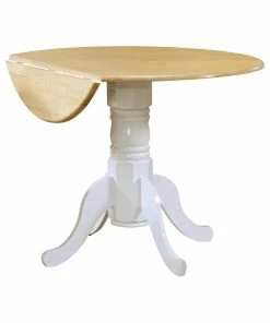 New ✔️ Coaster Company White Natural Dining Table - 29.75" X 40" 😉