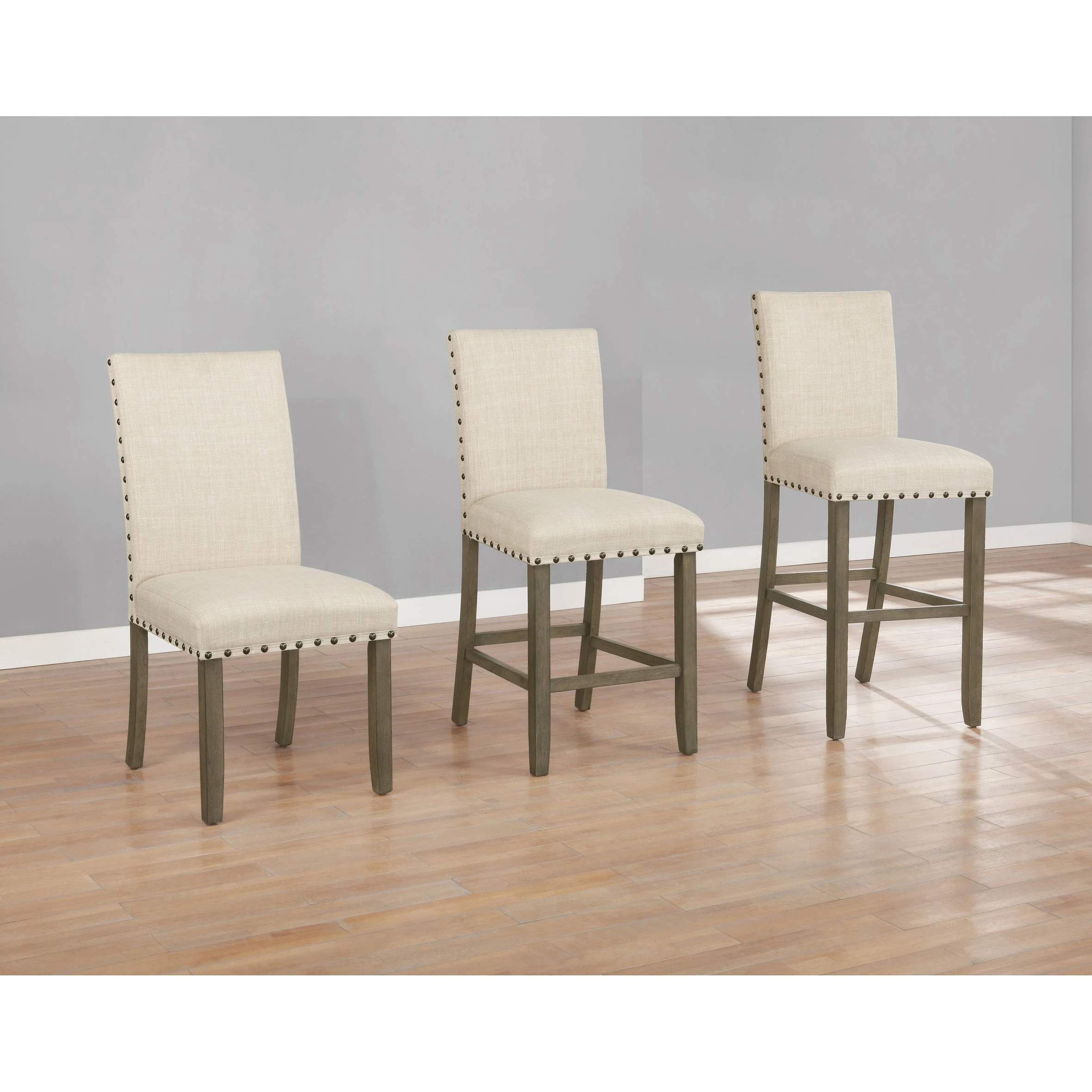 Cheap ๐ฅฐ Coaster Coleman Beige And Rustic Brown Upholstered Side Chairs (Set Of 2) ๐คฉ - Image 4