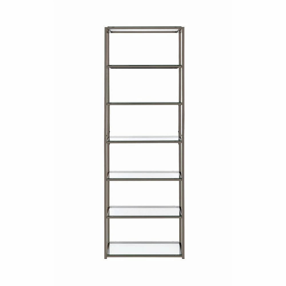 Wholesale ๐ฅฐ Coaster Contemporary Black Nickel 6-tier Bookcase ๐ - Image 4