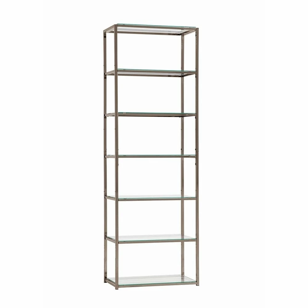 Wholesale ๐ฅฐ Coaster Contemporary Black Nickel 6-tier Bookcase ๐ - Image 3