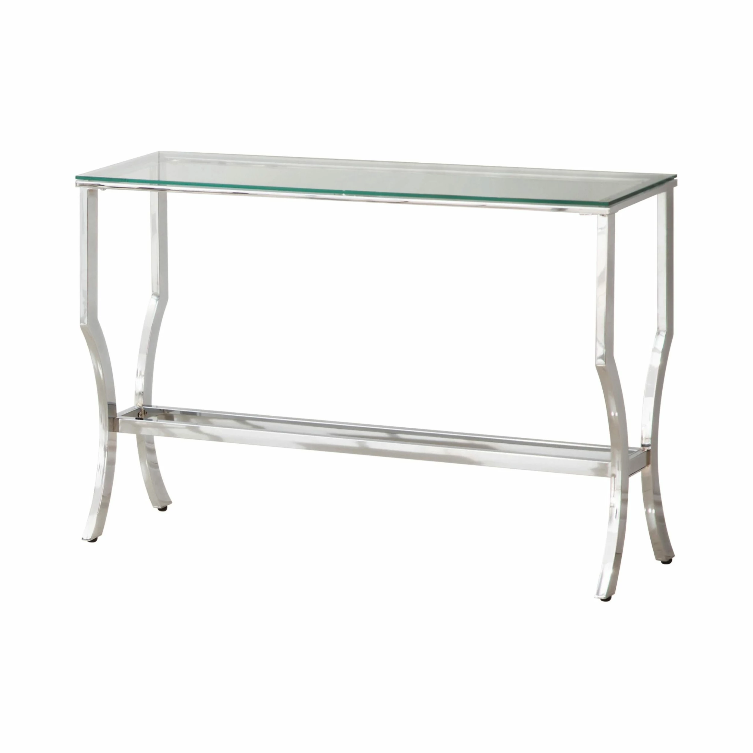 Deals 💯 Coaster Contemporary Chrome Sofa Table - 43.50" X 13.75" X 30" ✨