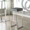 Best reviews of 💯 Coaster Contemporary Chrome Stool Grey 🎉
