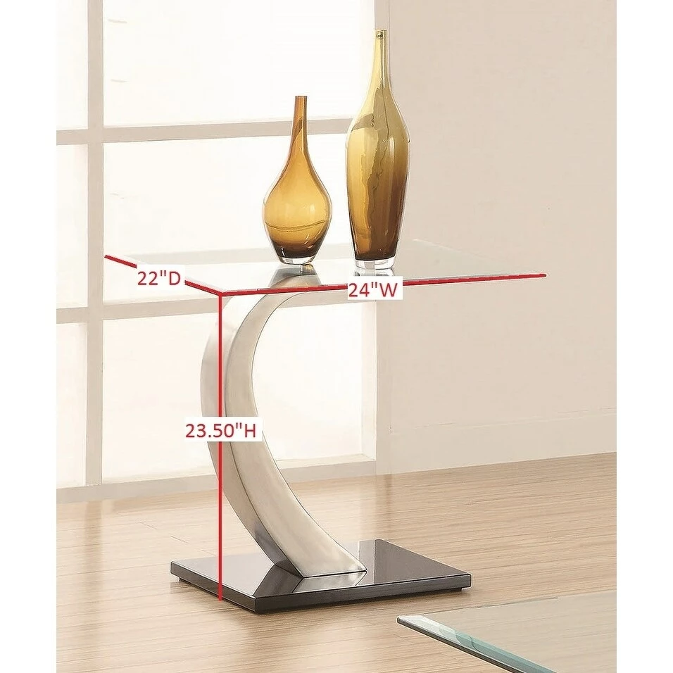 Budget ๐ฏ Coaster Contemporary End Table - 24" X 22" X 23.50" ๐งจ - Image 4
