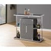 Best reviews of 😉 Coaster Contemporary Glossy Black Bar Unit - 47.25" X 15.75" X 43.25" 🔥