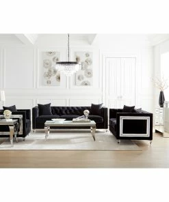 Cheapest ⭐ Coaster Delilah White And Chrome Rectangle Coffee Table 🛒 7 Cheapest ⭐ Coaster Delilah White And Chrome Rectangle Coffee Table 🛒 -Coaster Sales Store Delilah White and Chrome Rectangle Coffee Table 3