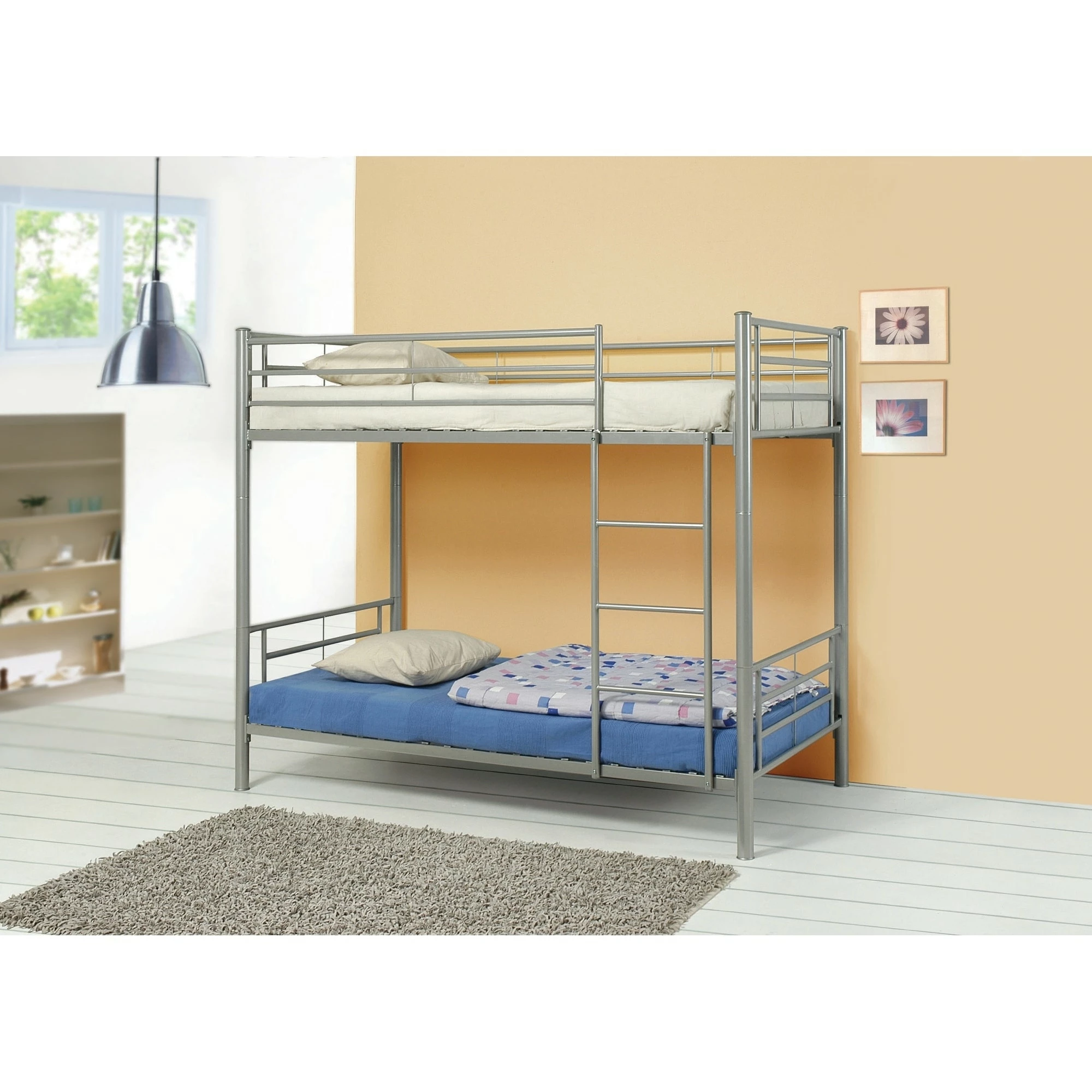 Best reviews of 😀 Coaster Denley Twin-over-twin Metal Bunk Bed Silver 🥰