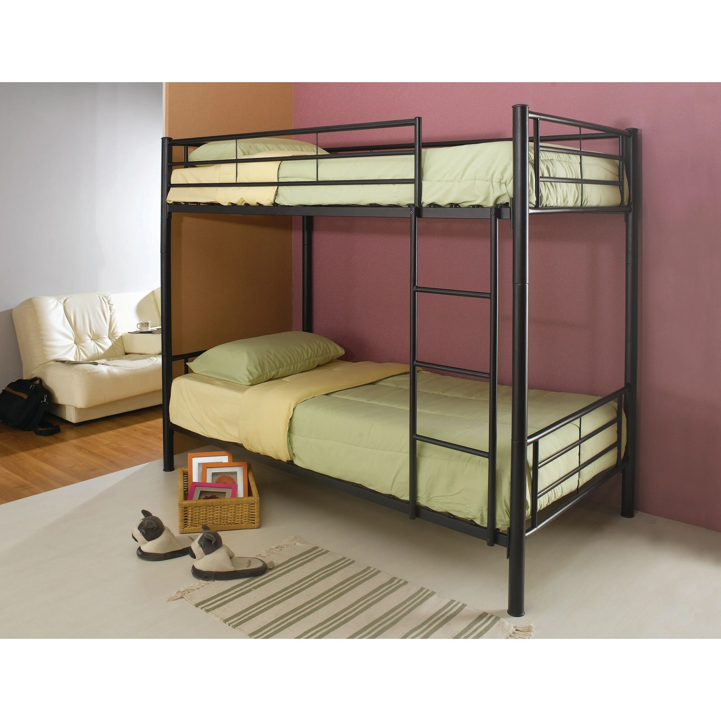 Best reviews of 😀 Coaster Denley Twin-over-twin Metal Bunk Bed Silver 🥰 - Image 2