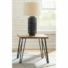 Hot Sale 👏 Coaster Gano Natural And Matte Black End Table With Hairpin Leg 🌟