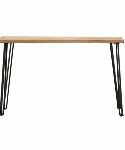 Cheapest ๐ Coaster Gano Natural And Matte Black Sofa Table With Hairpin Leg ๐