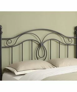 Promo ⌛ Coaster Company Grey Metal Queen-size Headboard ✔️