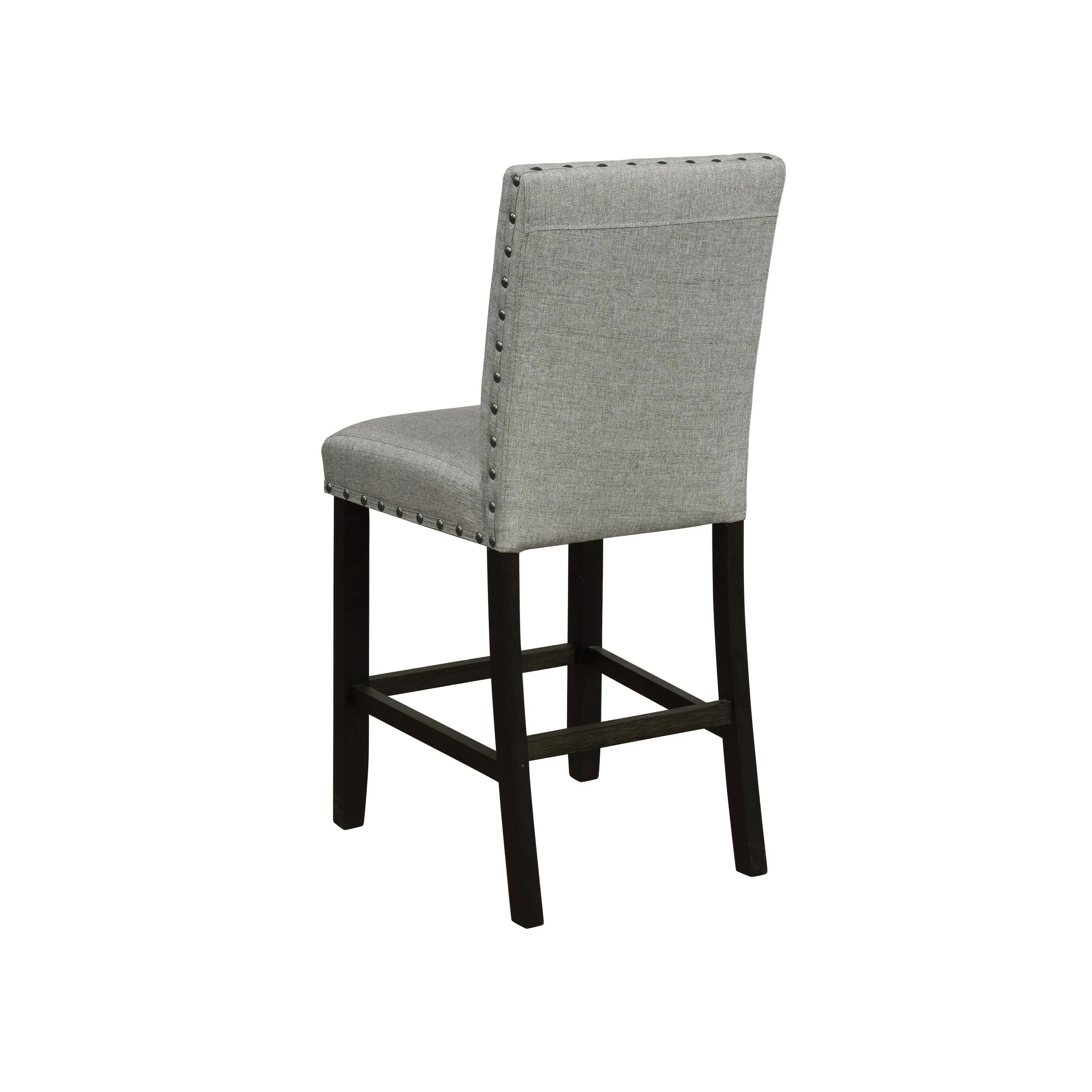 Promo ๐ Coaster Grey And Antique Noir Upholstered Counter Height Stools (Set Of 2) ๐ 3 Promo ๐ Coaster Grey And Antique Noir Upholstered Counter Height Stools (Set Of 2) ๐ - Image 3