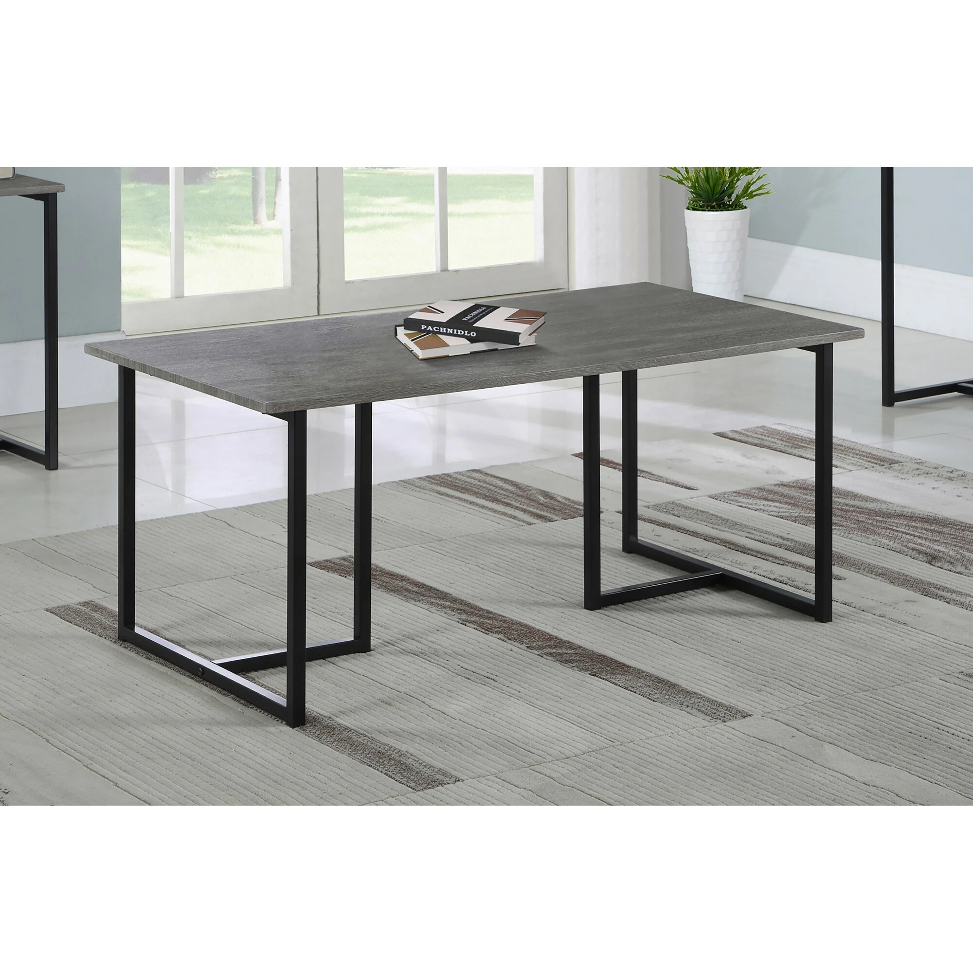 Deals ๐ Coaster Hartsook Weathered Grey And Black 3-piece Occasional Set ๐ฅ - Image 3