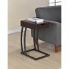 Flash Sale 🥰 Coaster Industrial Cappuccino Accent Table 👏