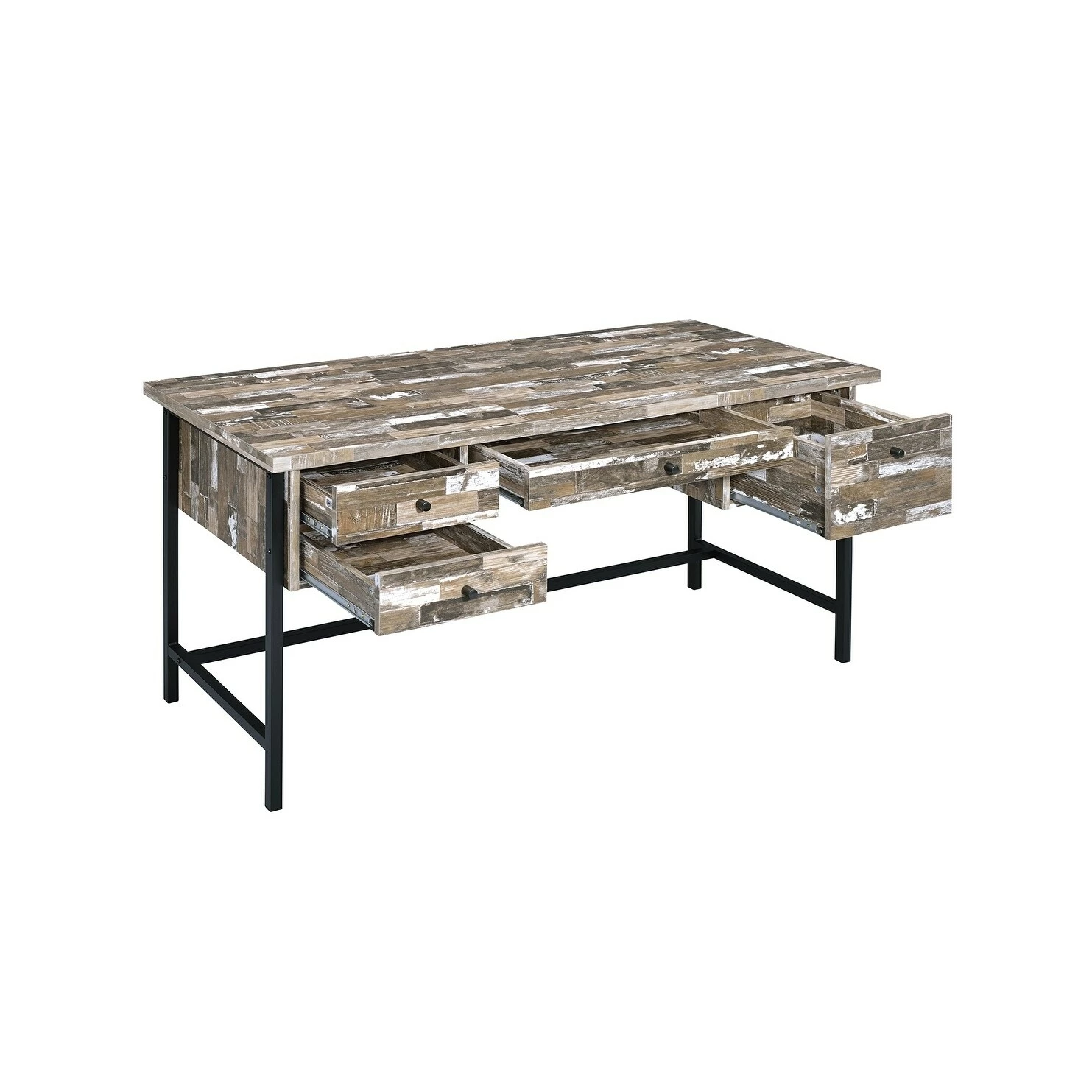 Best Sale ๐ Coaster Industrial Salvaged Cabin Writing Desk ๐ - Image 8