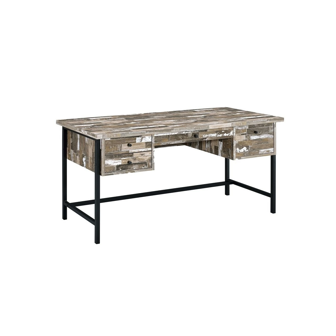 Best Sale ๐ Coaster Industrial Salvaged Cabin Writing Desk ๐ - Image 3