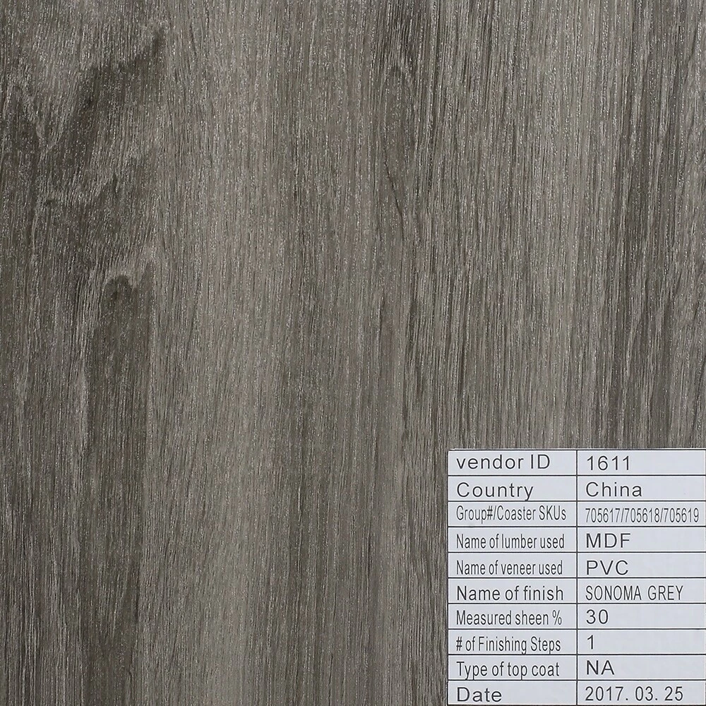 Outlet โ๏ธ Coaster Industrial Sonoma Grey Coffee Table โค๏ธ - Image 3