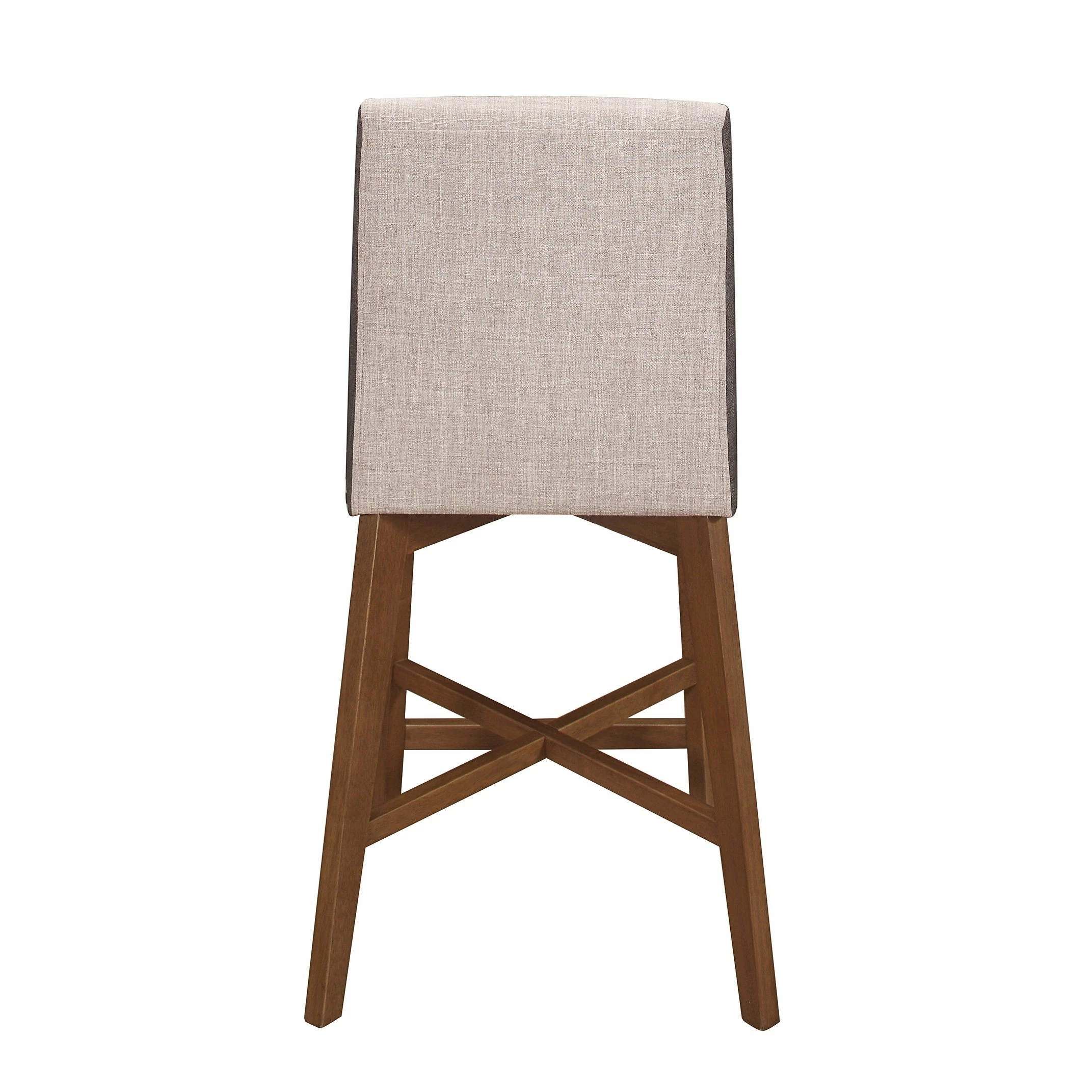 Best Pirce ๐งจ Coaster Grey And Natural Walnut Upholstered Counter Height Stools (Set Of 2) โญ 5 Best Pirce ๐งจ Coaster Grey And Natural Walnut Upholstered Counter Height Stools (Set Of 2) โญ - Image 5