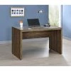 Deals 🔥 Coaster Luetta Aged Walnut 48-inch Rectangular Writing Desk 😀