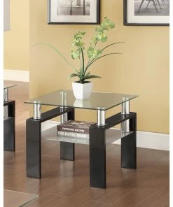 Flash Sale ✨ Coaster Occasional Contemporary Black End Table 🔔