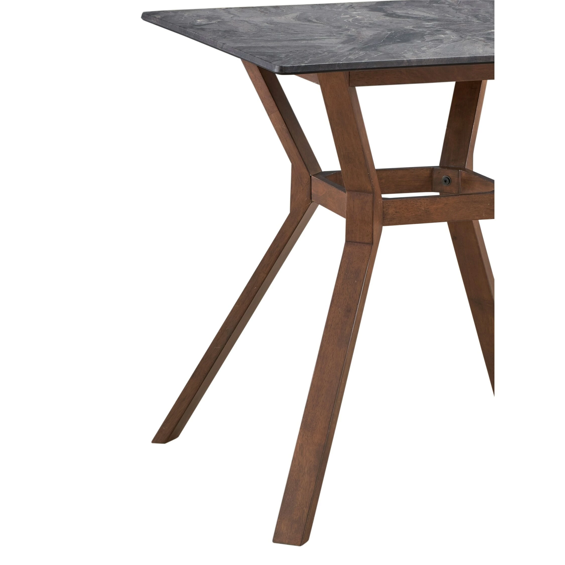 Outlet 🤩 Coaster Parkersburg Paladina And Natural Walnut Square Counter Height Table 🔔 - Image 4