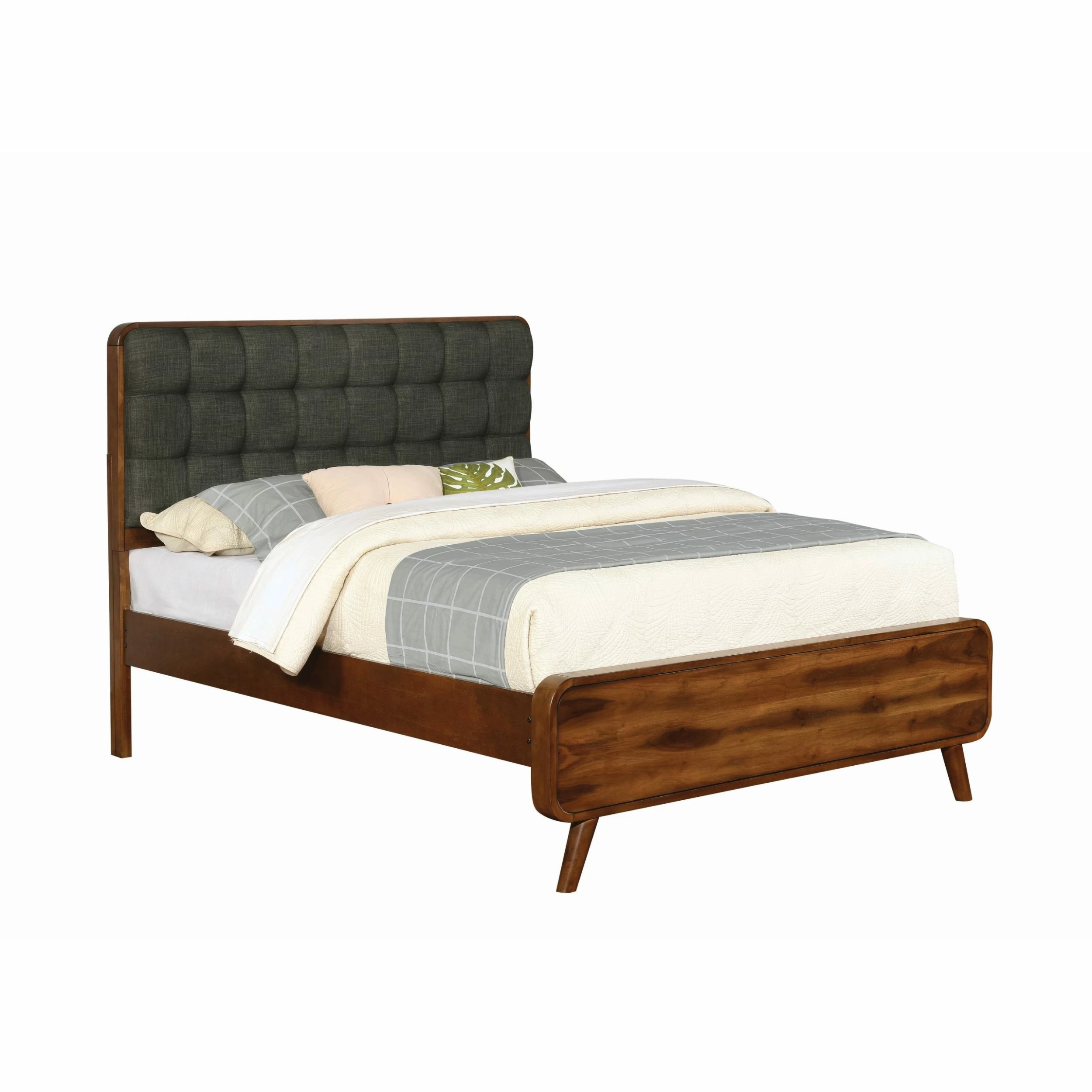 Coupon ๐ Coaster Robyn Mid-century Modern Dark Walnut Bed ๐ - Image 3