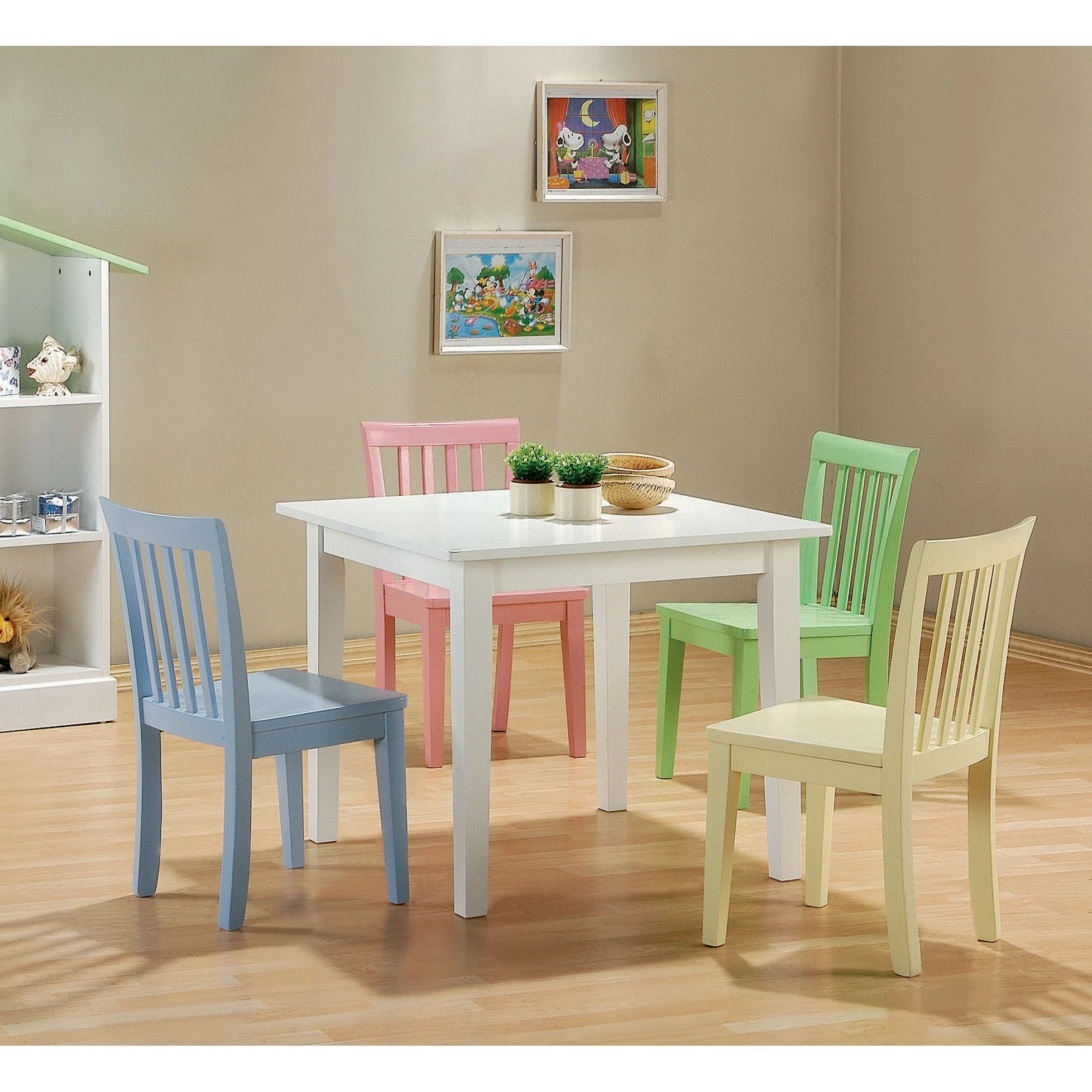 Best reviews of ๐ Coaster Rory 5-piece Youth Table And Chairs Dining Set ๐