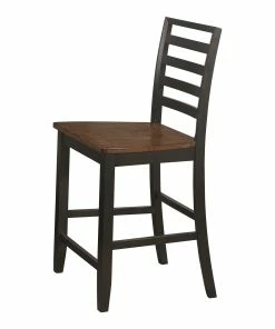 Best Pirce 😍 Coaster Sanford Espresso Ladder Back Counter Height Stools (Set Of 2) 💯