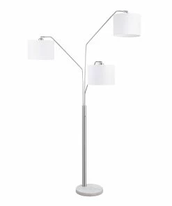 Coupon 👏 Coaster Stain Nickel Trio Drum Shade Floor Lamp 🔥