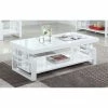 Best Sale 🛒 Coaster Transitional Glossy White Coffee Table ✔️