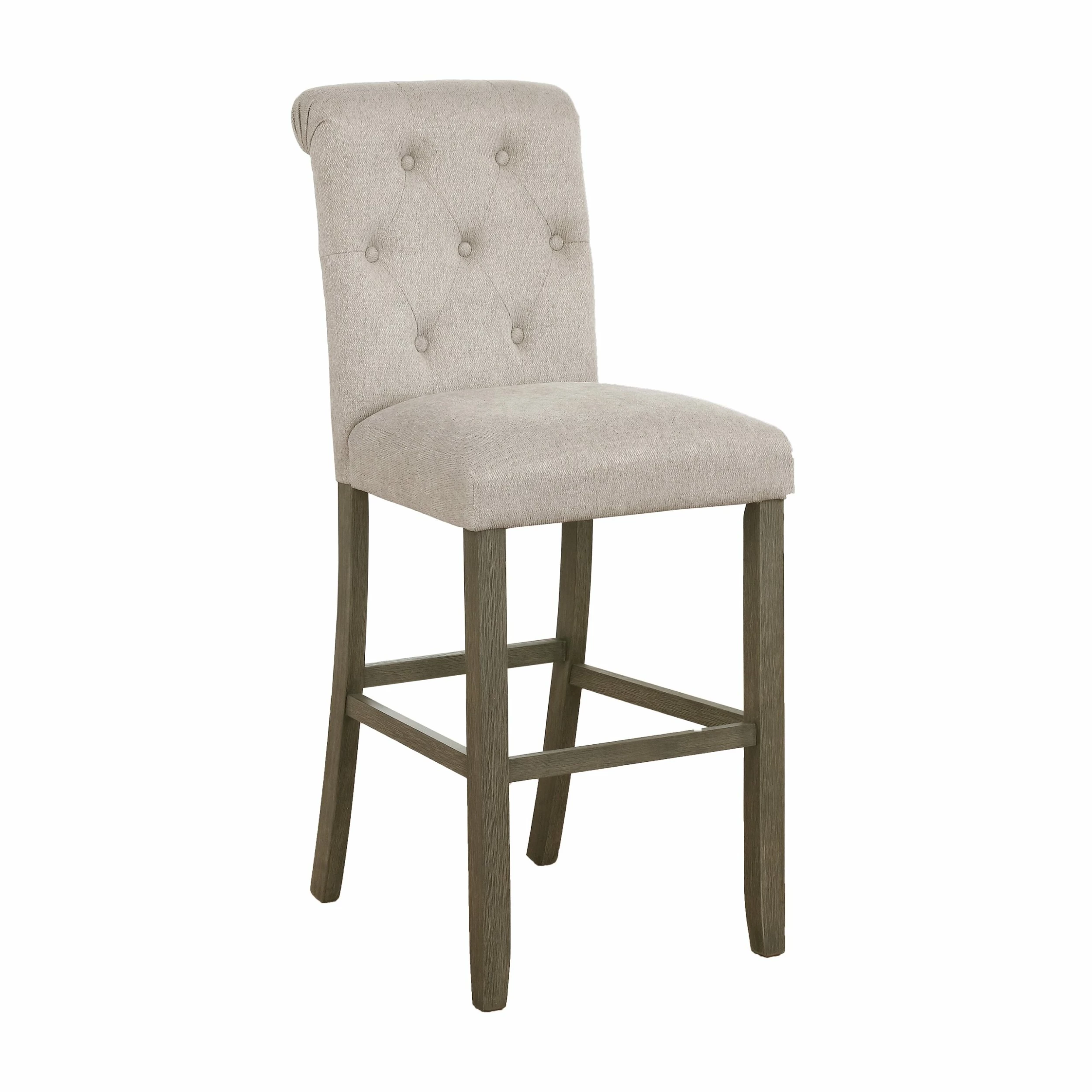 New โจ Coaster Upholstered Tufted Back Bar Stools (Set Of 2) Grey ๐ - Image 2