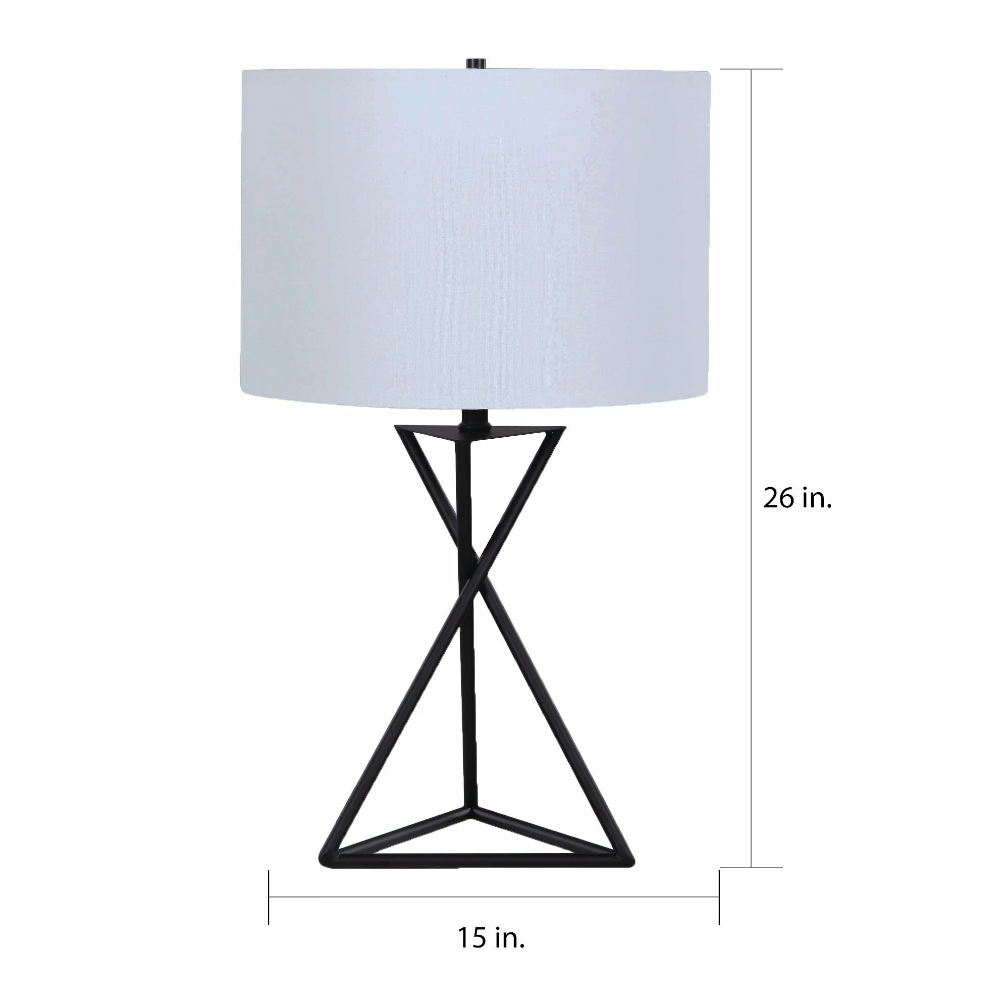 Wholesale ๐ Coaster White And Black Drum Table Lamp โ - Image 2
